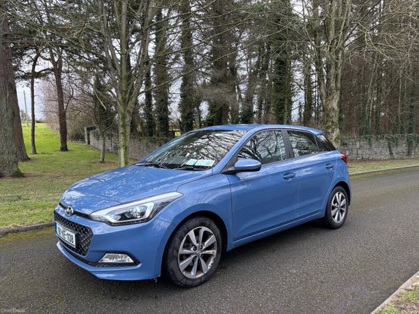 Hyundai i20 Hatchback, Petrol, 2018, Blue
