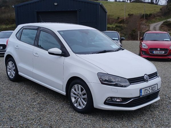 Volkswagen Polo Hatchback, Petrol, 2017, White