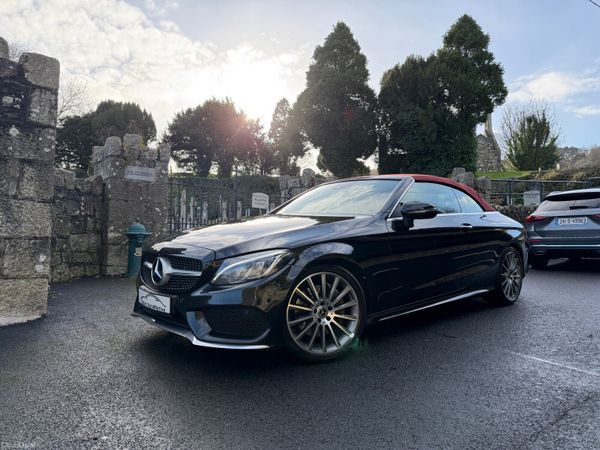 Mercedes-Benz C-Class Convertible, Diesel, 2017, Black