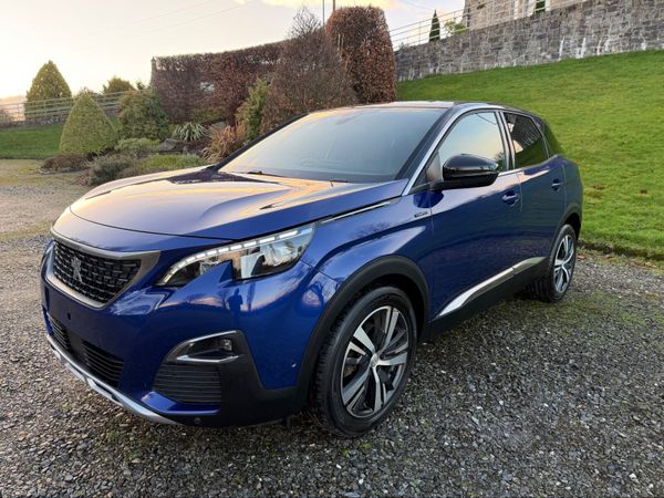 Peugeot 3008 SUV, Diesel, 2017, Blue