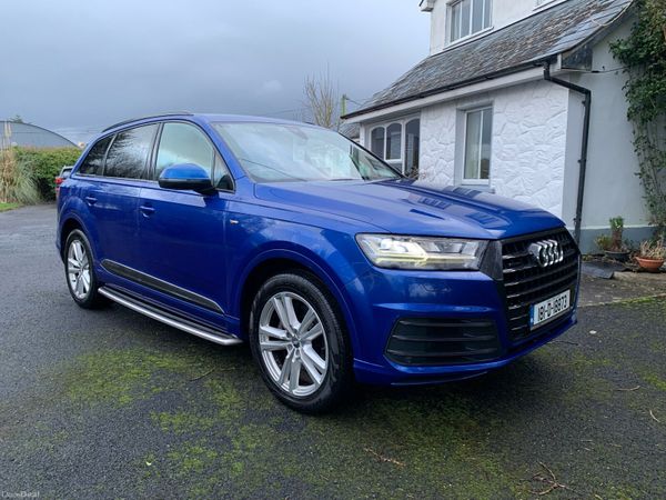 Audi Q7 SUV, Diesel, 2018, Blue