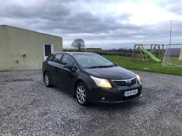 Toyota Avensis Estate, Diesel, 2009, Black