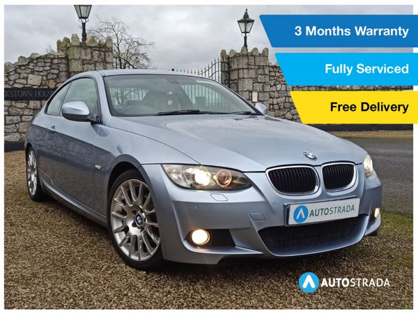 BMW 3-Series Coupe, Diesel, 2010, Blue