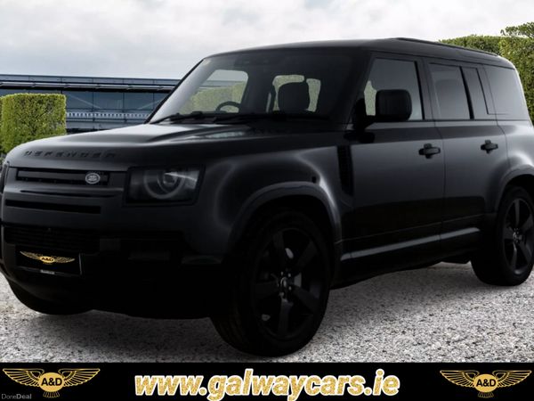 Land Rover Defender SUV, Petrol Hybrid, 2025, Black