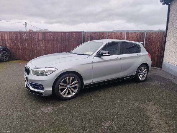 BMW 1-Series Hatchback, Diesel, 2016, Silver