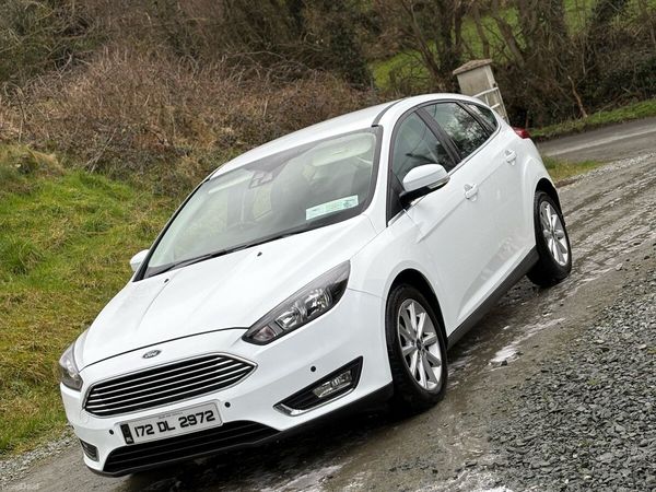 Ford Focus Hatchback, Diesel, 2017, White