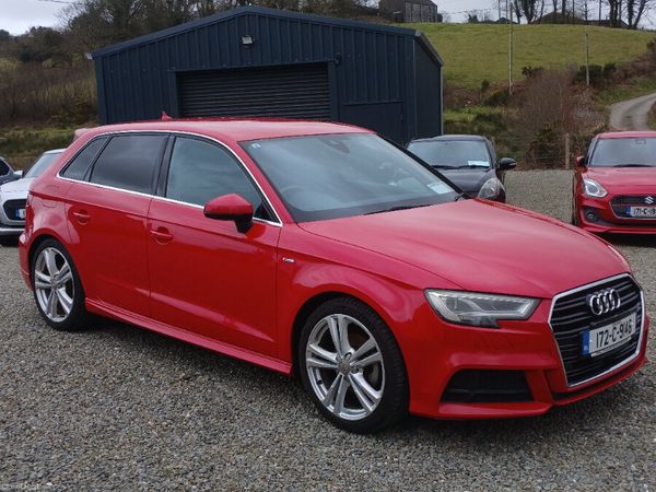Audi A3 Hatchback, Petrol, 2017, Red