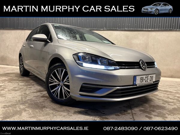 Volkswagen Golf Hatchback, Diesel, 2019, Silver