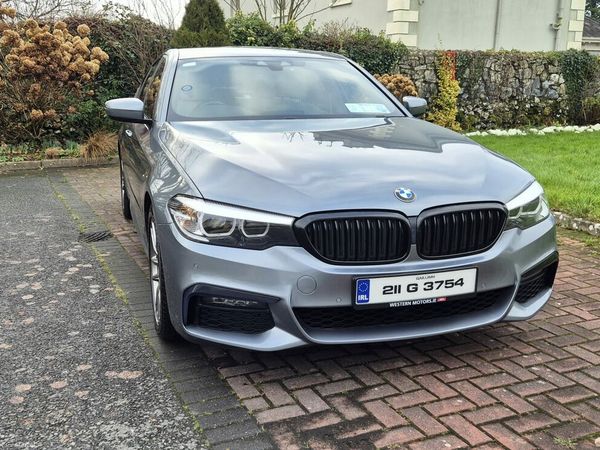 BMW 5-Series Saloon, Diesel, 2021, Blue