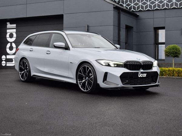 BMW 3-Series Estate, Electric, 2022, Grey