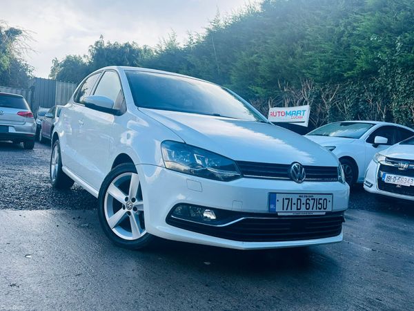 Volkswagen Polo Hatchback, Petrol, 2017, White