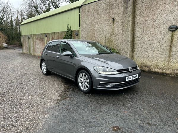 Volkswagen Golf Hatchback, Diesel, 2017, Grey