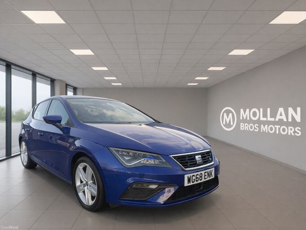 SEAT Leon Hatchback, Petrol, 2018, Blue