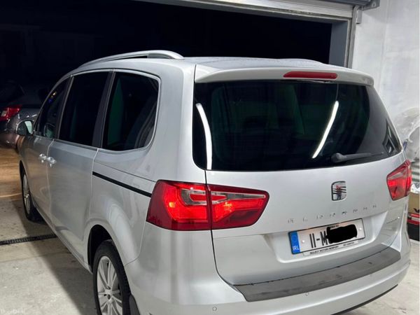 SEAT Alhambra MPV, Diesel, 2011, Silver