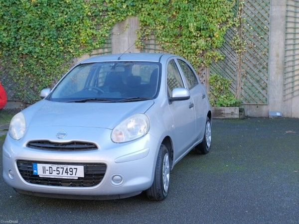 Nissan March Hatchback, Petrol, 2011, Silver