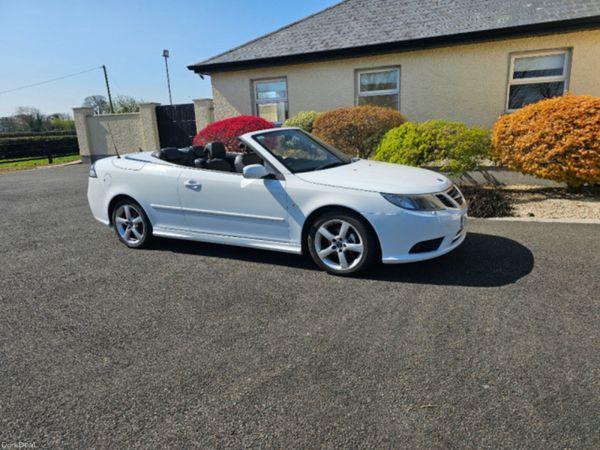 Saab 9-3 Convertible, Petrol, 2008, White
