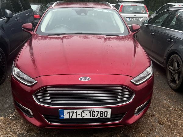 Ford Mondeo Estate, Diesel, 2017, Red
