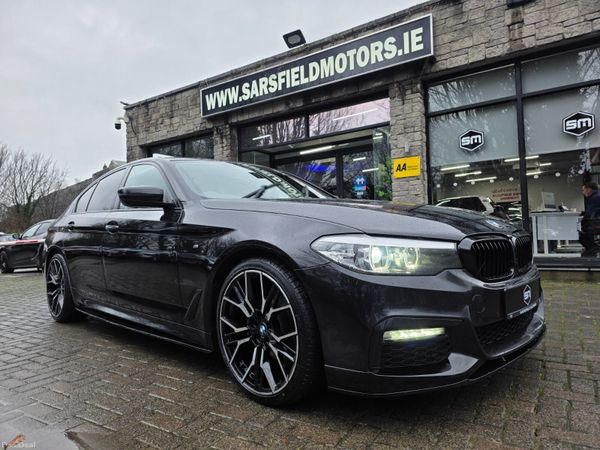 BMW 5-Series Saloon, Diesel, 2018, Black