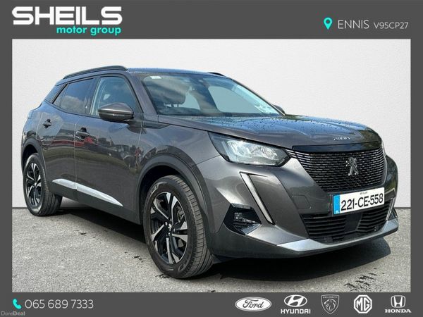 Peugeot 2008 SUV, Petrol, 2022, Grey