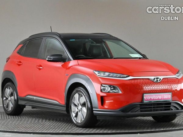 Hyundai KONA SUV, Electric, 2019, Orange