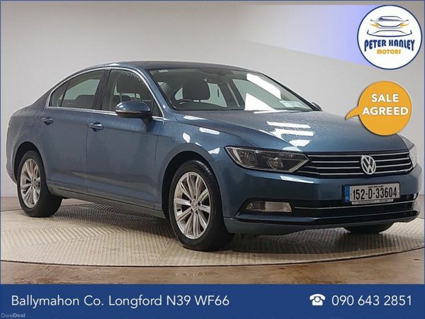Volkswagen Passat Saloon, Diesel, 2015, Blue