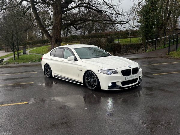 BMW 5-Series Saloon, Diesel, 2011, White