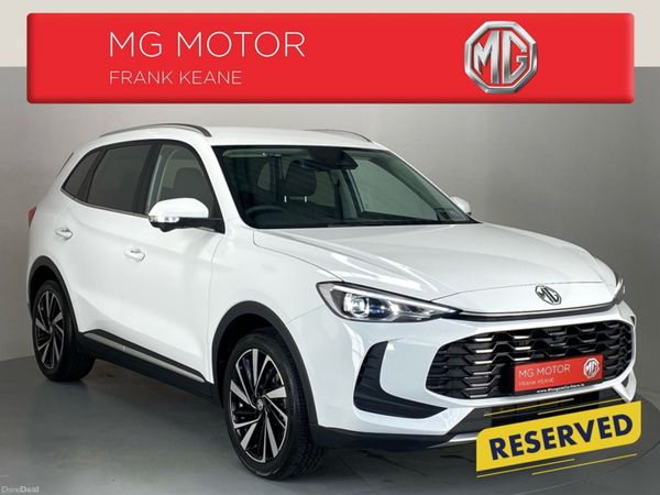 MG ZS SUV, Petrol Hybrid, 2025, White