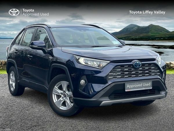 Toyota RAV4 SUV, Petrol Hybrid, 2021, Blue