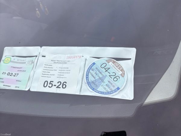 Nissan Qashqai Hatchback, Petrol, 2016, White