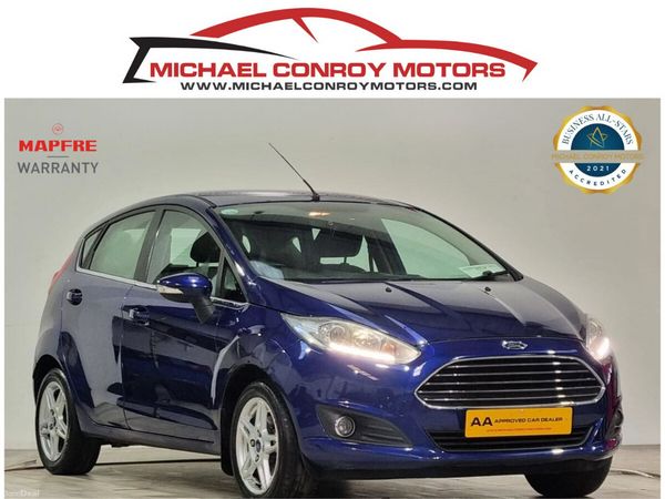 Ford Fiesta Hatchback, Diesel, 2014, Blue