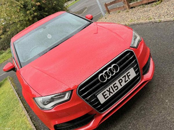 Audi A3 Saloon, Diesel, 2015, Red