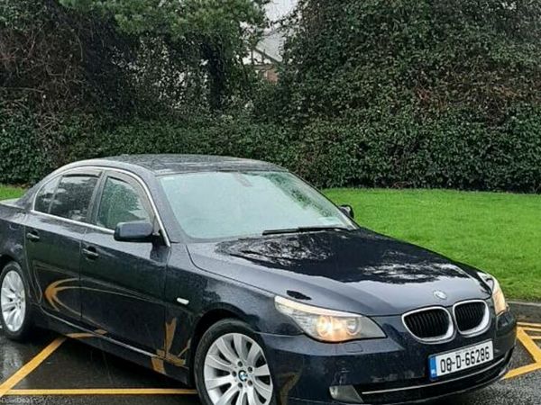 BMW 5-Series Saloon, Diesel, 2008, Blue