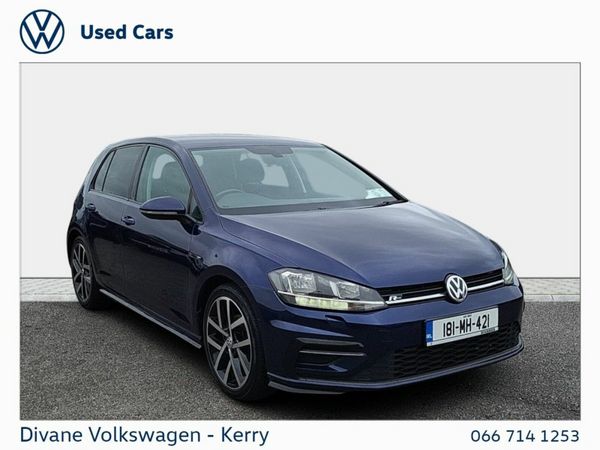 Volkswagen Golf Hatchback, Diesel, 2018, Blue