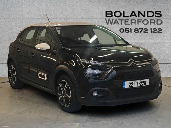 Citroen C3 Hatchback, Petrol, 2022, Black