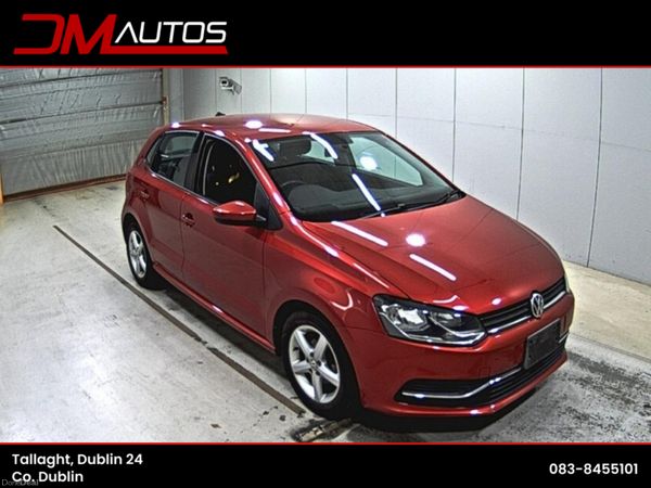 Volkswagen Polo Hatchback, Petrol, 2015, Red