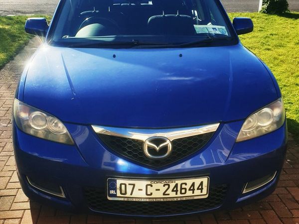 Mazda Mazda3 Saloon, Petrol, 2007, Blue