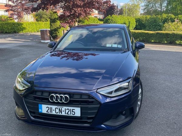 Audi A4 Saloon, Diesel, 2021, Blue