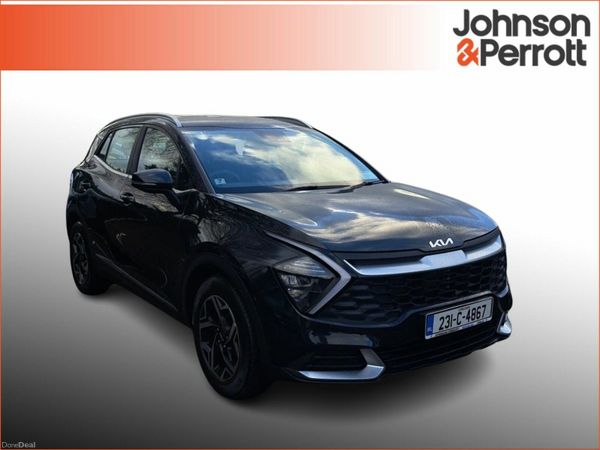 Kia Sportage SUV, Diesel Hybrid, 2023, Black