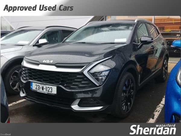 Kia Sportage SUV, Petrol Plug-in Hybrid, 2023, Black