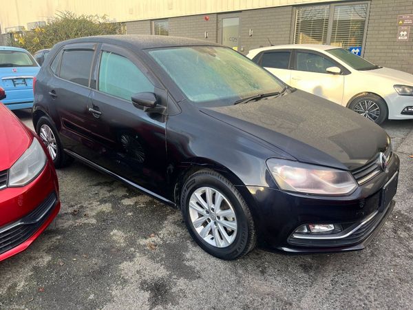Volkswagen Polo Hatchback, Petrol, 2016, Black