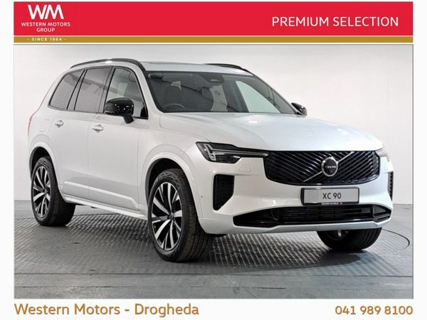 Volvo XC90 SUV, Petrol Hybrid, 2025, White