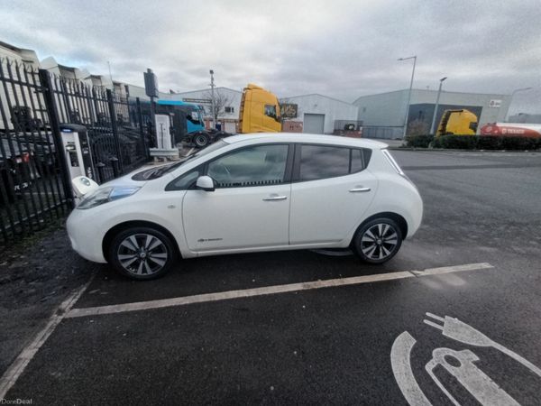 Nissan Leaf Hatchback, Electric, 2014, White