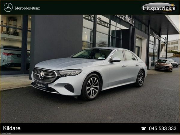 Mercedes-Benz E-Class Saloon, Diesel Hybrid, 2024, Silver