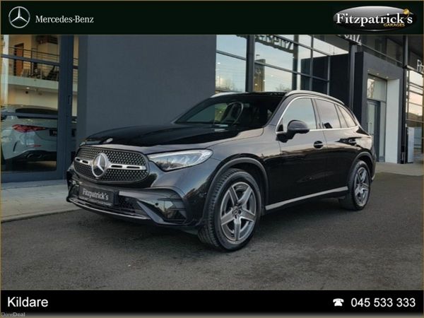 Mercedes-Benz GLC SUV, Diesel Hybrid, 2023, Black