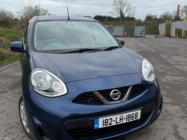 Nissan March Hatchback, Petrol, 2018, Blue