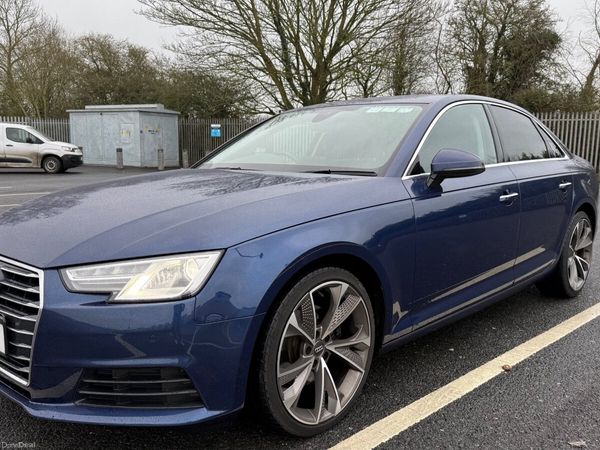 Audi A4 Saloon, Diesel, 2017, Blue