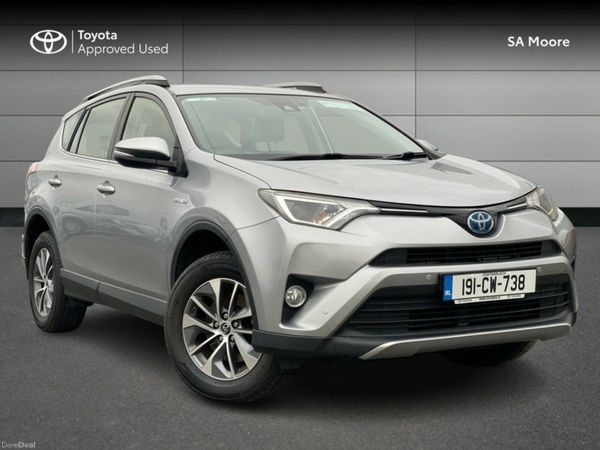 Toyota RAV4 SUV, Petrol Hybrid, 2019, Silver