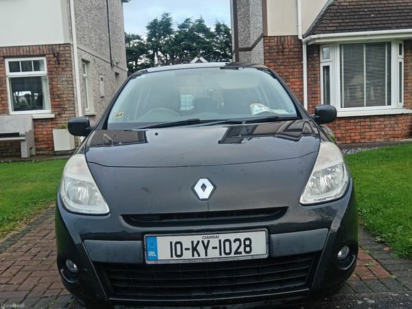 Renault Clio Hatchback, Ethanol Petrol, 2010, Black