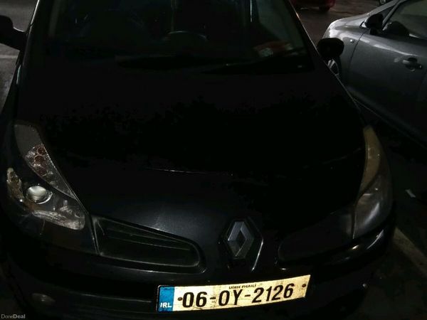 Renault Clio Hatchback, Petrol, 2006, Black