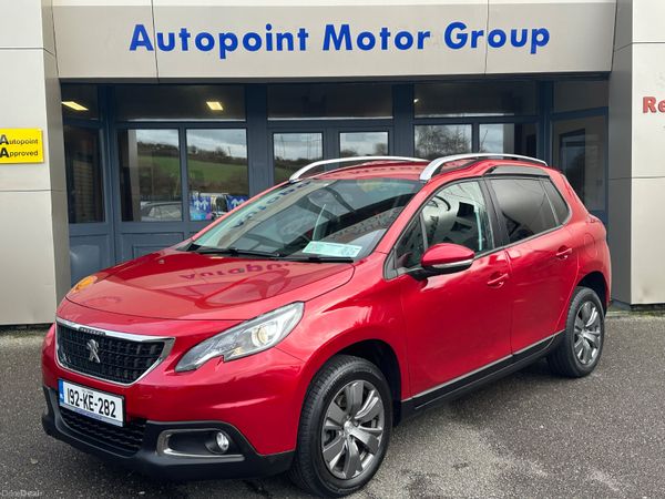 Peugeot 2008 SUV, Diesel, 2019, Red